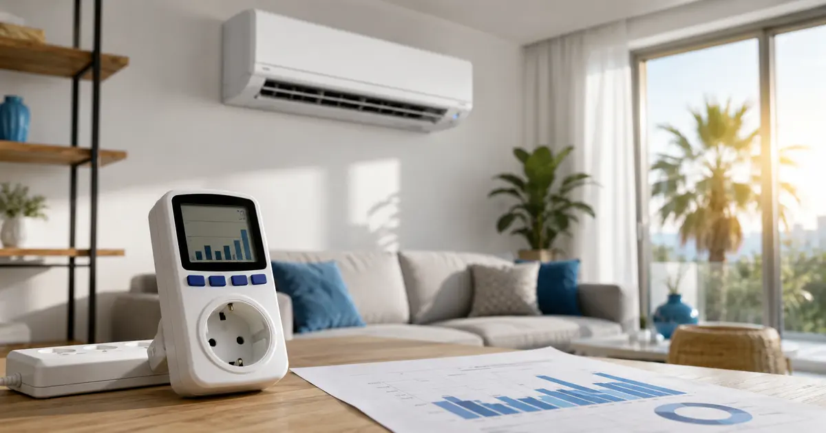 Klimanın elektrik tüketimini kWh üzerinden hesaplayan kullanıcı